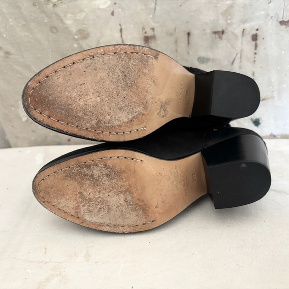 Rag & Bone Devon Black Suede Ankle Boots - Picture 5 of 6